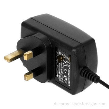Switching Power Supply for CCTV Camera with 18W Maximum Output Power, British Plug